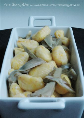 gnocchi ricotta e carciofi2.JPG