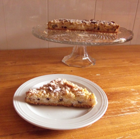Crumble mandorle e ricotta.JPG