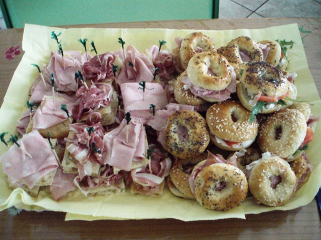 focaccia e bagels.JPG