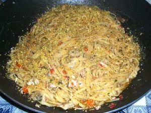 le linguine alla cernia