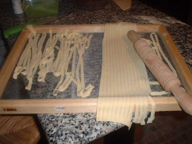 I troccoli appena preparati
