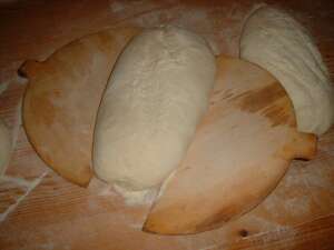 pala per pane fatto in casa