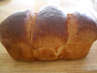 brioche nella forma da plum cake